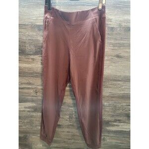 Athleta Brooklyn Ankle Pant Elastic Waistband Size 6 Hearth Rose Activewear